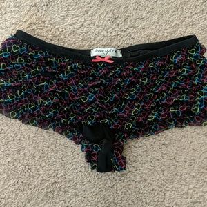 Lace boy short underwear